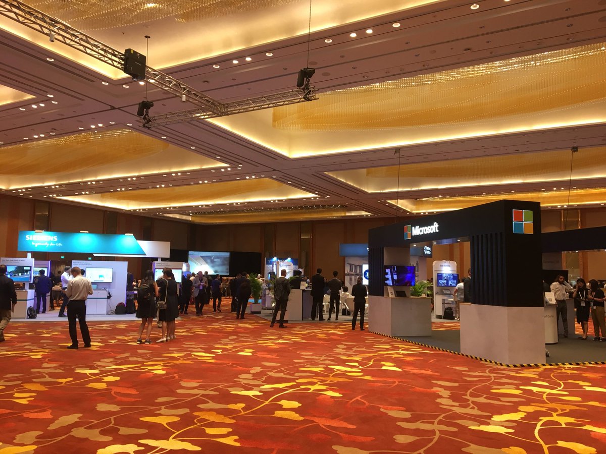 Join us at the Technology Pavilion exhibition where corporations like Siemens and Microsoft share how digital solutions shape the future of infrastructure! #YII2019