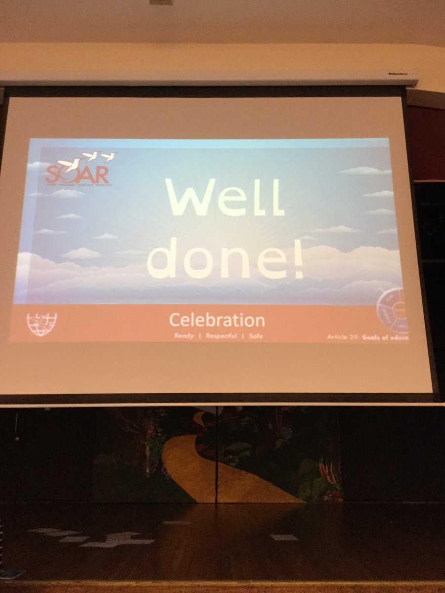 What a fantastic rewards assembly! After only 8 weeks back at school Beech students are already flying! I look forward to the next one. #blueisbest 🏆