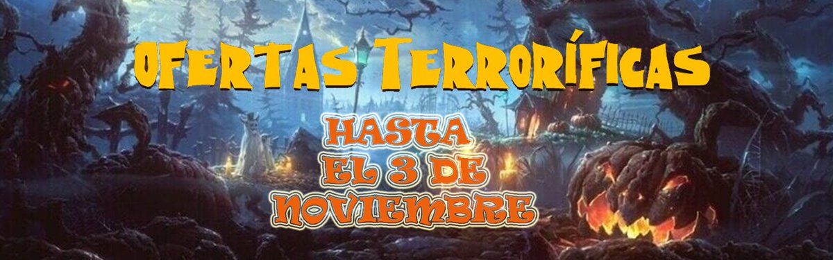 Ofertas Terroríficas en Ardemadrid.
ardemadrid.com/364-outlet
#Halloween #ofertas #notelopuedesperder