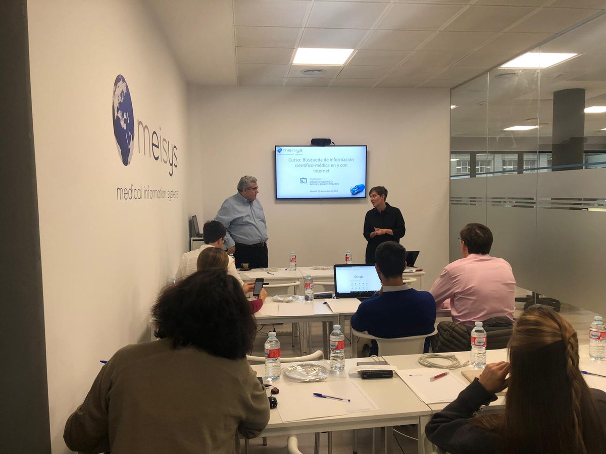 MeisysIM's tweet image. Presentamos la jornada: hoy tenemos a Rafael Bravo Toledo, Médico de cabecera en Getafe. Nos hablará de cómo utilizar las bases de datos bibliográficas de forma rápida, intuitiva y eficaz.
@asociacionamife
 
@AERTeM_SMWA
 #Meisys #Basesdatos #Medicina