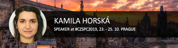 cz_spc's tweet photo. Kamila Horská will be speaking about Microsoft Teams &amp; O365 news at #CZSPC2019. Thank you @HorskaKamila for supporting us! https://t.co/0BP3cTTGub