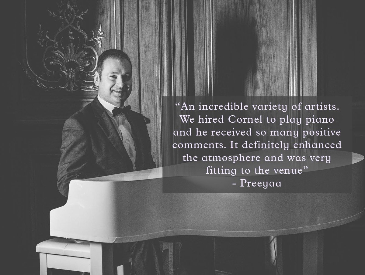 | 🎹 | There is nothing in life classier than a grand piano, except maybe one with a classically trained pianist behind it (at least that’s what we think here at Euphonica Manors). If you need elegance, our roster has it by the spades. Find our roster on the Euphonica website.