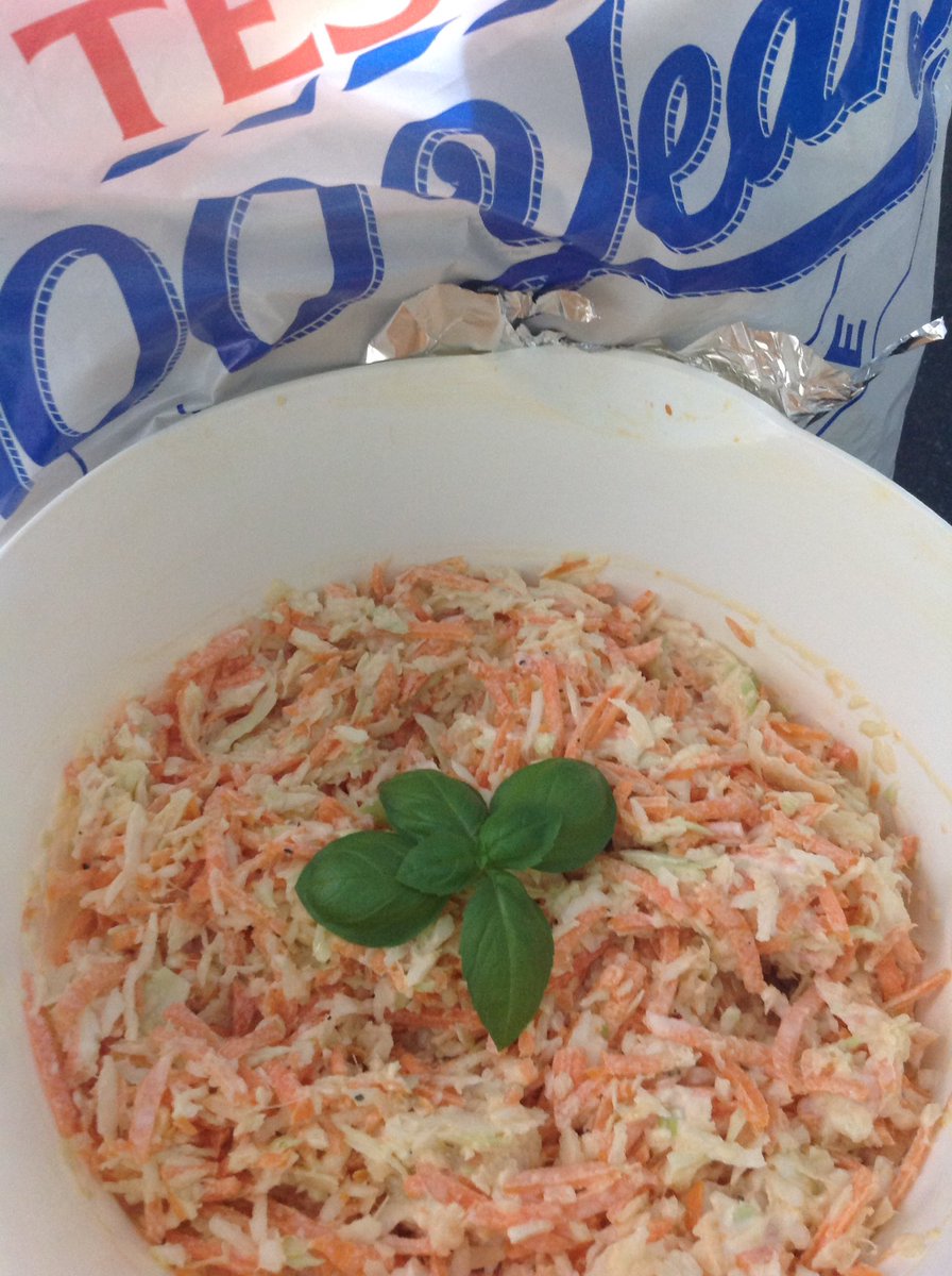 Tesco Amersham - helping at st giles community rock club with lunch today, homemade coleslaw with jackets