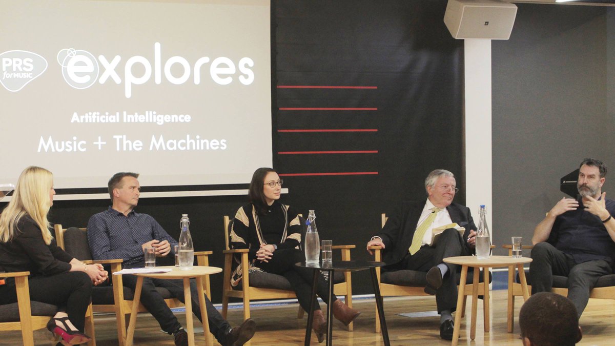 PRSforMusic's tweet photo. "You don't reward the machine, you reward the human who created something using the machine. If you don't have a human operator for these tools, then you don't have a creative process" said @jukevox at our #PRSExplores Artificial Intelligence panel.
https://t.co/nEP2Gqpb50 https://t.co/6KF8kZV2Wu