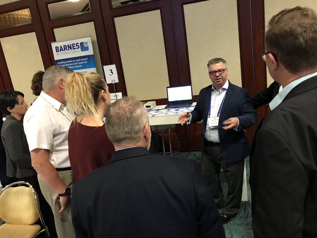 ICMATweets's tweet photo. Our #CardTREX #Speedshare session with the #exhibitors @Oasys_Tech_Ltd @Barnes_Test #Cardel #GraphTech showcasing their latest products for the #card industry #allaboutthecard https://t.co/3CDJEWYUSO