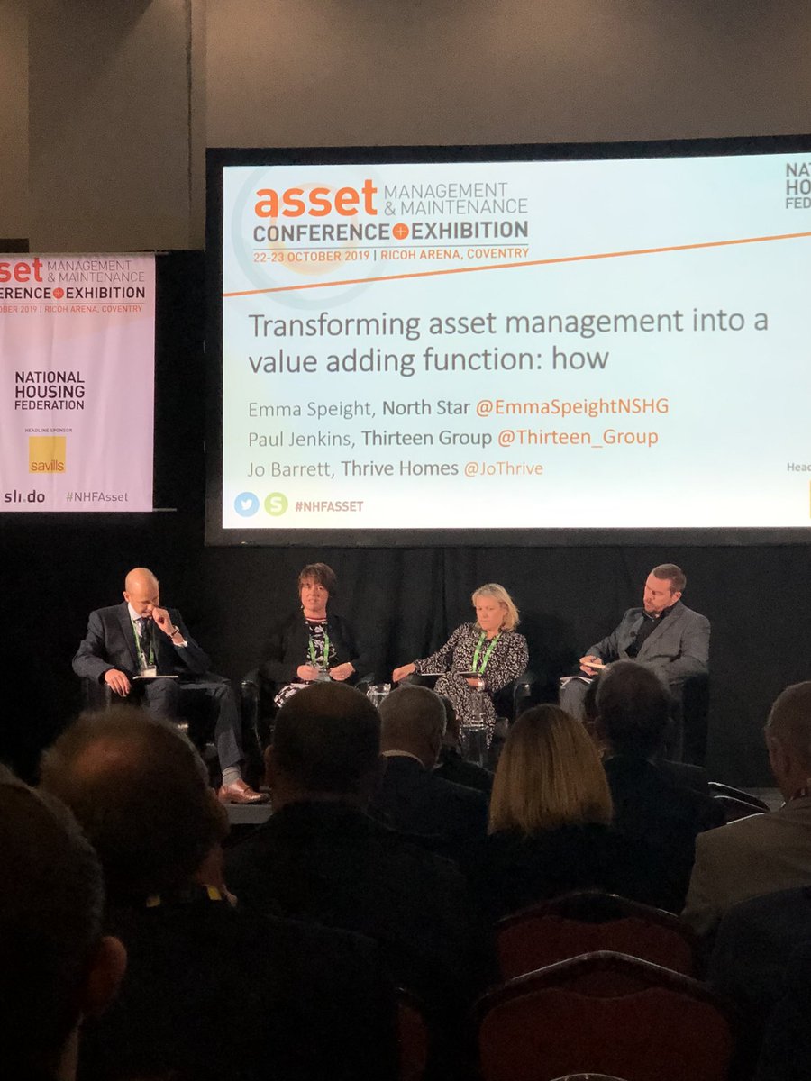 Jess_OHG's tweet photo. Asset Management is the heartbeat of value creation - opening remarks to an exciting 2 days @Kev_in_Housing @EmmaSpeightNSHG @Thirteen_Group @JoThrive #NHFAsset #ukhousing https://t.co/QB2jRU7XLU