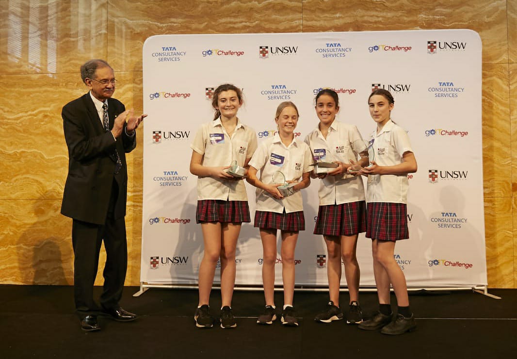 TCS_ANZ's tweet photo. Congratulations Rose Bay Secondary College - this year's @TCS #GoITChallenge winner! They won for their most innovative community project "Sea Better". #Skillsforfuture https://t.co/gGUThUZUjS