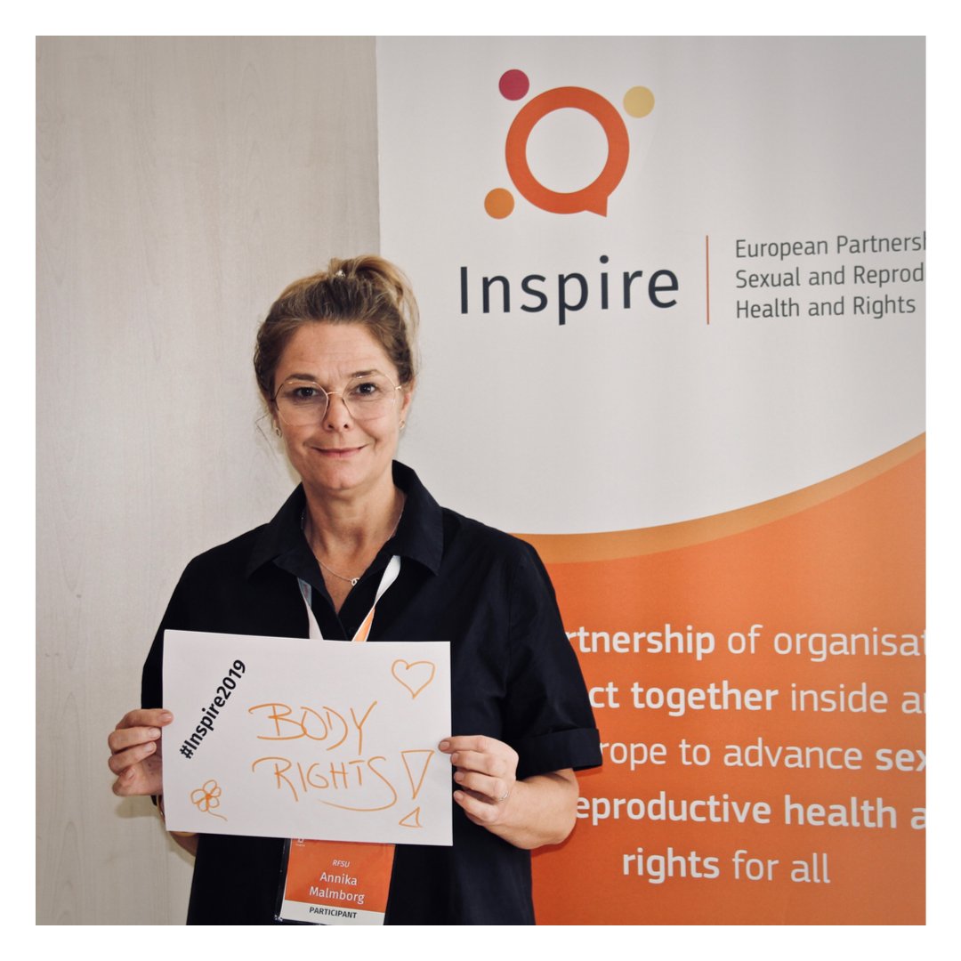 At the #Inspire2019 conference, <a href="/AnnikaMalmborg/">Annika</a> , International Director of <a href="/RFSU/">RFSU</a> , envisions “Body Rights” in the future of #SRHR. #Inspire2019
