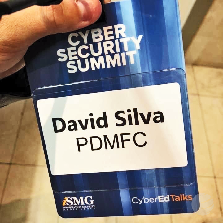 PDMFC's tweet photo. Marcamos presença no evento da @ISMGCorp: #CyberSecuritySummitPortugal – e, nas #CyberEdTalks, fizemos #upgrade a conceitos relacionados com a Segurança da Informação. https://t.co/8rRW9leZsZ
