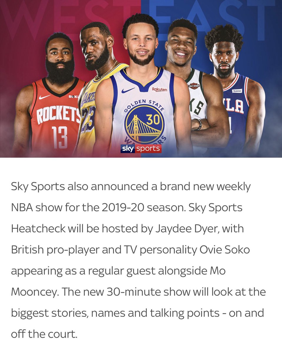 TheHoopGenius's tweet photo. Excited to announce a new show with @SkySportsNBA 🏀

Big love to everyone who’s supported the journey so far, the marathon continues! 🏁 https://t.co/LogvtRgXeB
