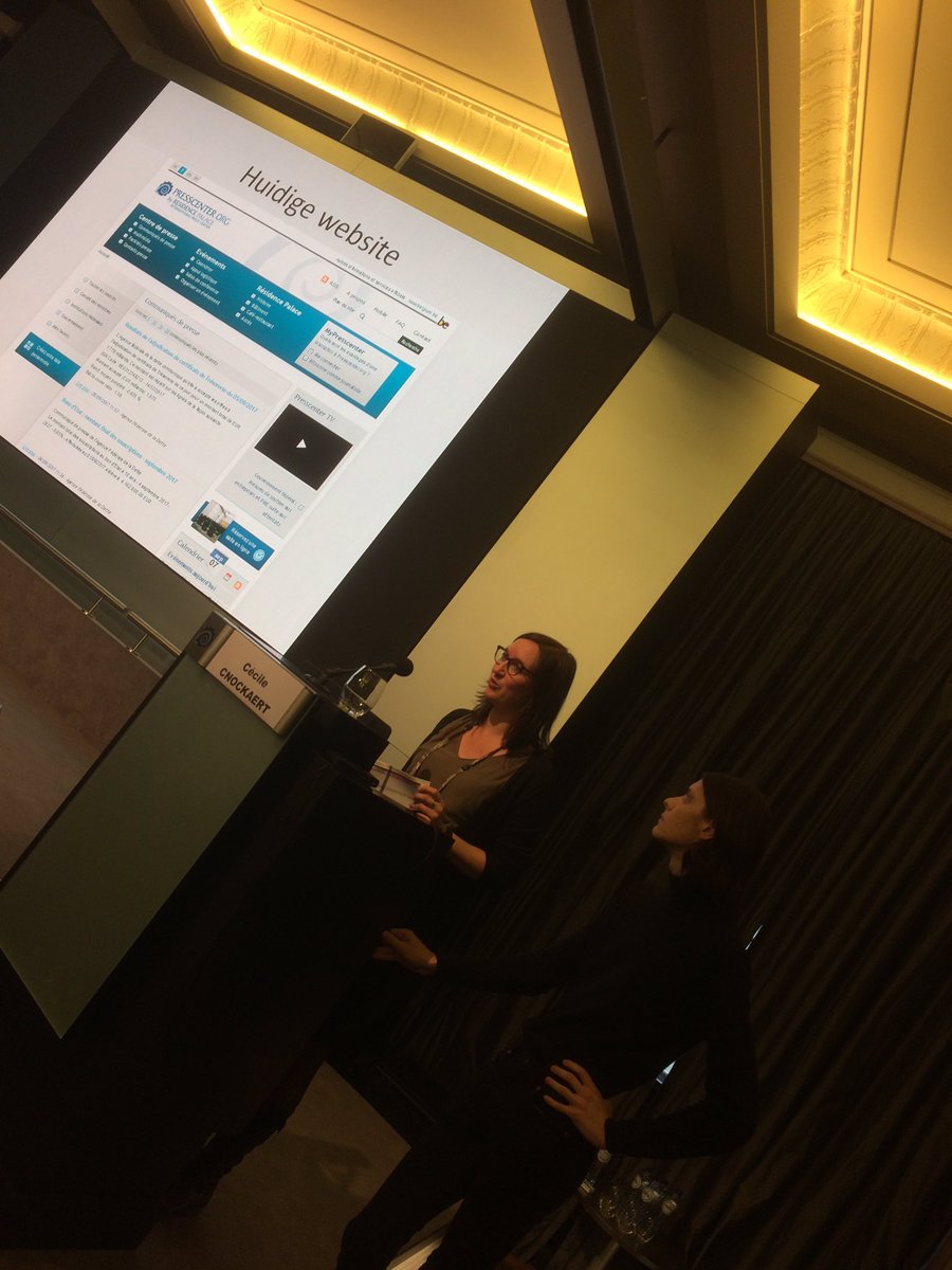 Cécile Cnockaert et Thomas Ferri nous présentent news.belgium ! Ce nouveau site web remplace presscenter.org et compile les communiqués de presse de tous les services fédéraux #mywga