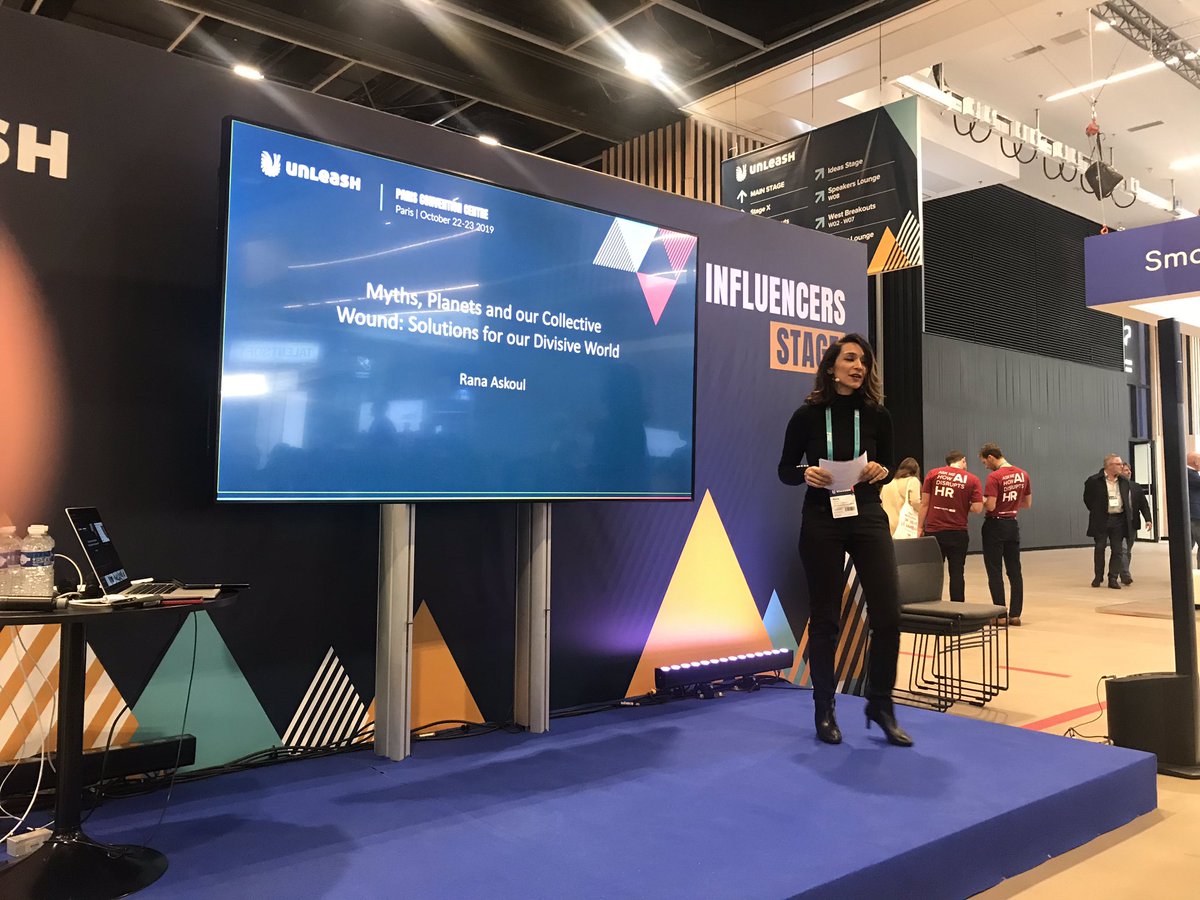 What are we doing both collectively and personally to fight the violence today? We need to bring a new narrative that is not devisive, we need to have more compassion argues <a href="/RanaAskoul/">Rana Askoul</a>. A compelling session on the influencer stage #UNLEASH19