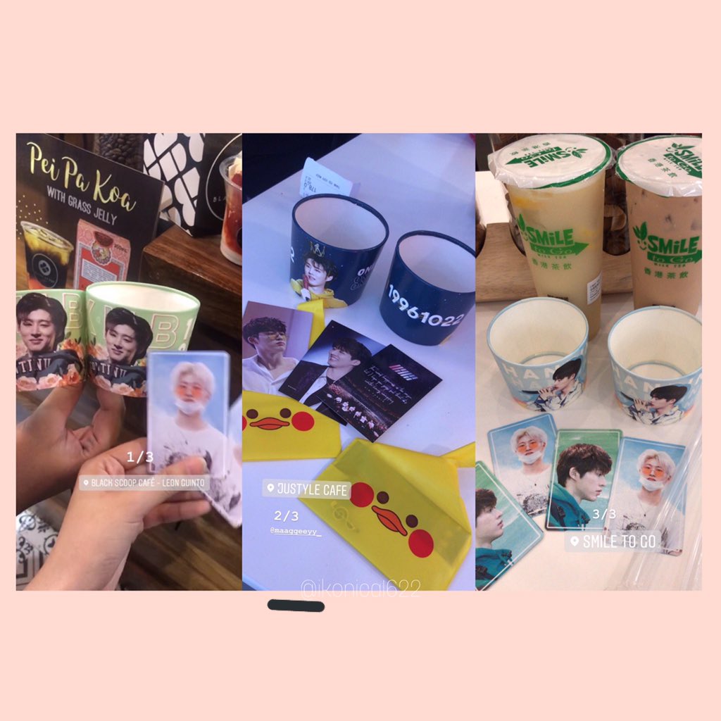 cinokiii's tweet photo. Unexpected cupsleeve event hopping with @bobtokkiii_ . Cancelled midterms & aft class, so g agad to celebrate for hanbinβs bday. π₯β₯οΈ
thank u po for these events
@3pleKHB #TripleHEvent #ForOneandOnly131 #oneandonlyHB by @BEBLESSED_ + thank u po @AnneLee09 for the hanbin pcsβ₯οΈ https://t.co/0H0V9IGy2C