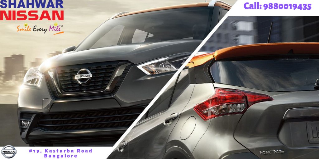 Nissan Kicks Gets the Absolute Most out of Every Drop of Fuel. Both Efficient and Exciting.
#Nissan brings you the SUV of tomorrow, today!
The #NewNissanKicks uses technology and first-in-class features to make your drive better. This SUV is made to make driving exciting.