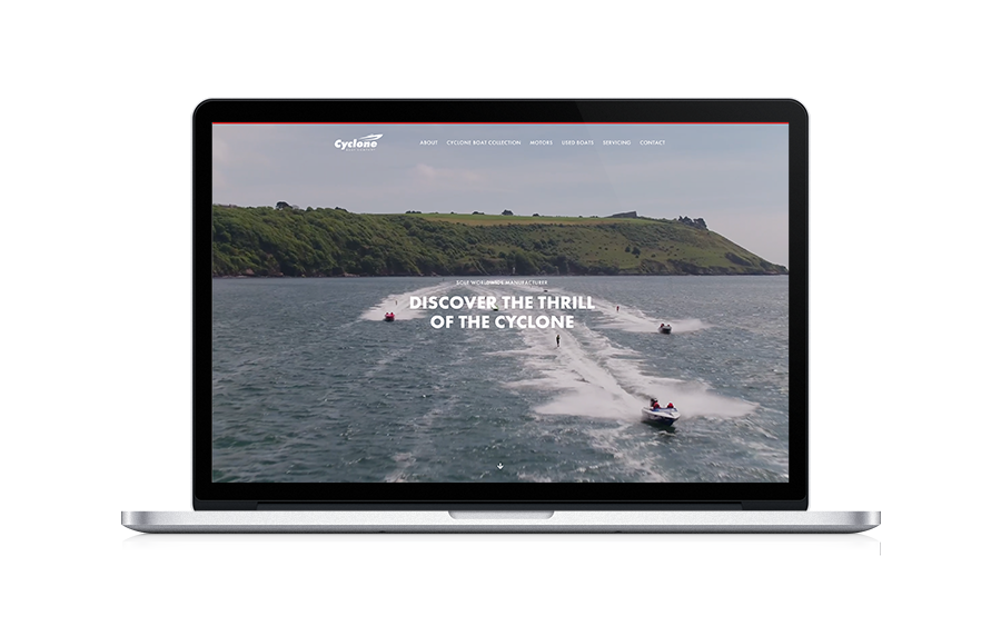 GQdesign's tweet photo. A new look for Cyclone Boat Company https://t.co/FaqpXiYD1p https://t.co/K54GgjsP5Q