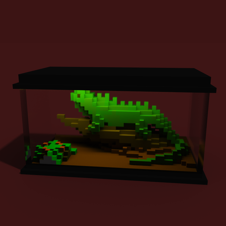 Alcoro13's tweet photo. #Voxtober days 19, 20, 21 &amp; 22: terrarium, accessories, instrument &amp; wires | I haven't had much time these days, but I'm getting back on it. :^)

#voxelart #magicavoxel #voxeldailies 
@VoxelDailies https://t.co/7LvSaTORX4