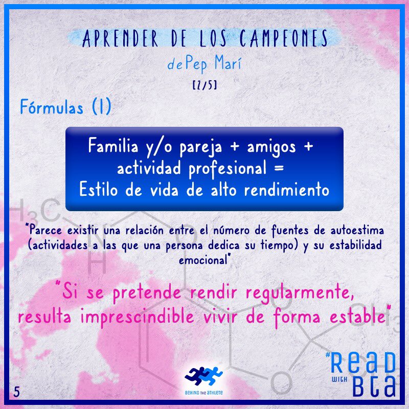 BehindAthlete's tweet photo. 🗨#MrBoostBTA "@pepmari4 simplifica los conocimientos en fórmulas. Aquí 👇 la primera parte"

#highperformance #winners #Psicologia #psychology #ReadWithBTA #BTA https://t.co/NekLqrAa3p