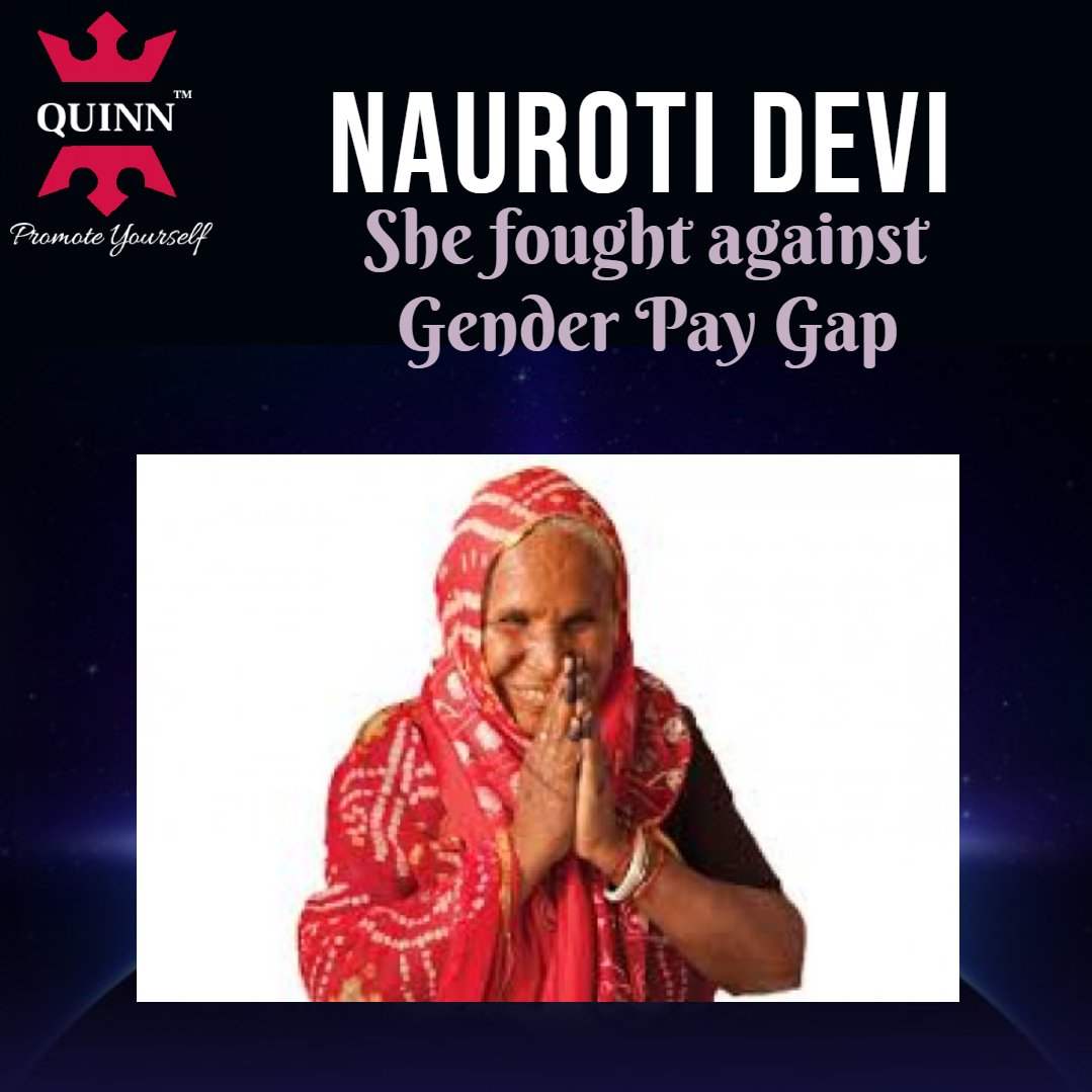 thequinnapp's tweet photo. #quinn #thequinnapp  #NaurotiDevi #strongwomen #inspiring #sarpanch #femalesarpanch #village #rajasthan #movement #socialactivist #politician #womenempowerment #WomenPower #queen #TransformationTuesday #TrendyTuesday #love #instagood https://t.co/4cUga0RDzW