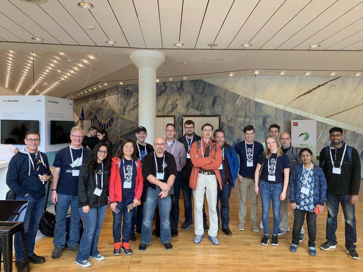 tsuedbroecker's tweet image. Let‘s get started with #opensource at #EclipseCon19 with our awesome #IBMDeveloper team 😊
@Jessieevaline @MicroProfileIO