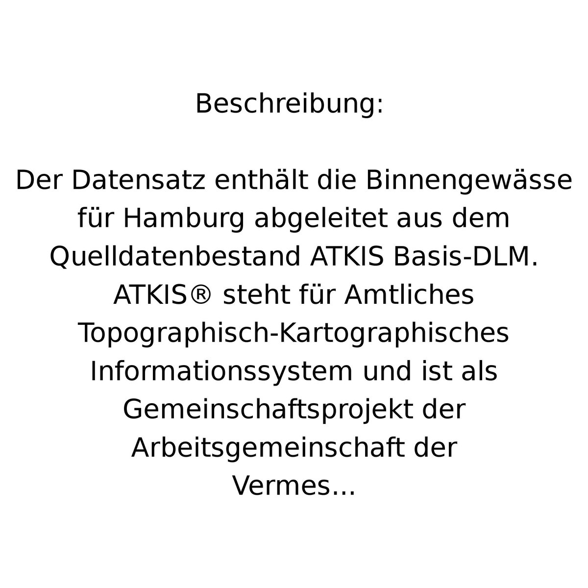 Neuer Datensatz! Titel: INSPIRE HH Gewässernetz Hydro-Physische Gewässer ATKIS Basis-DLM, Von: Landesbetrieb Geoinformation und Vermessung suche.transparenz.hamburg.de/dataset/inspir… #opendata #hamburg