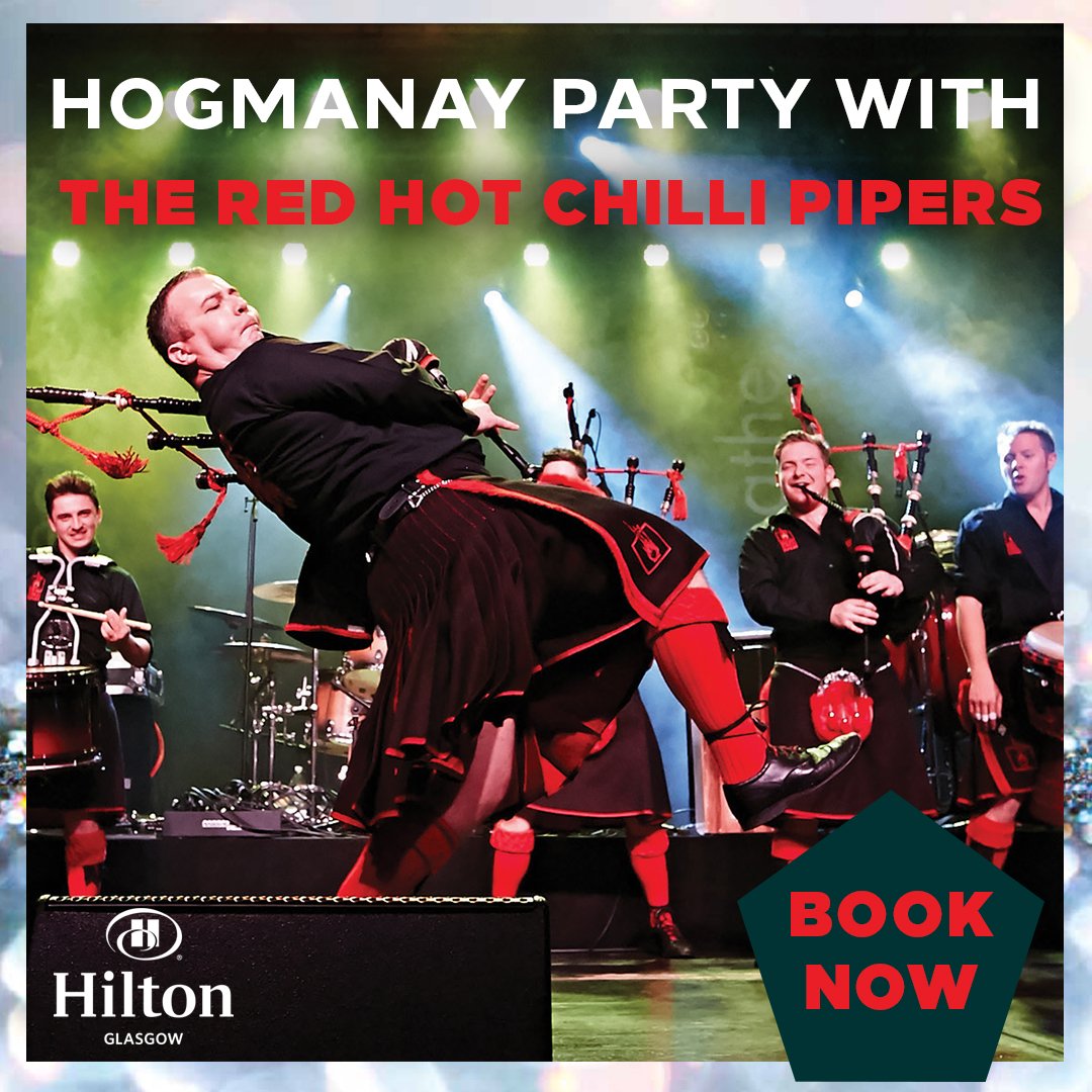 What's On Stirling (@whatonstirling) on Twitter photo Get ready for an unforgettable evening with a modern Scottish twist when the World's most famous contemporary pipe band, The Red Hot Chilli Pipers return to <a href="/HiltonGlasgow/">Hilton Glasgow</a> this Hogmanay!
Book now at bit.ly/2oBLxAL Get ready for an unforgettable evening with a modern Scottish twist when the World's most famous contemporary pipe band, The Red Hot Chilli Pipers return to <a href="/HiltonGlasgow/">Hilton Glasgow</a> this Hogmanay!
Book now at bit.ly/2oBLxAL