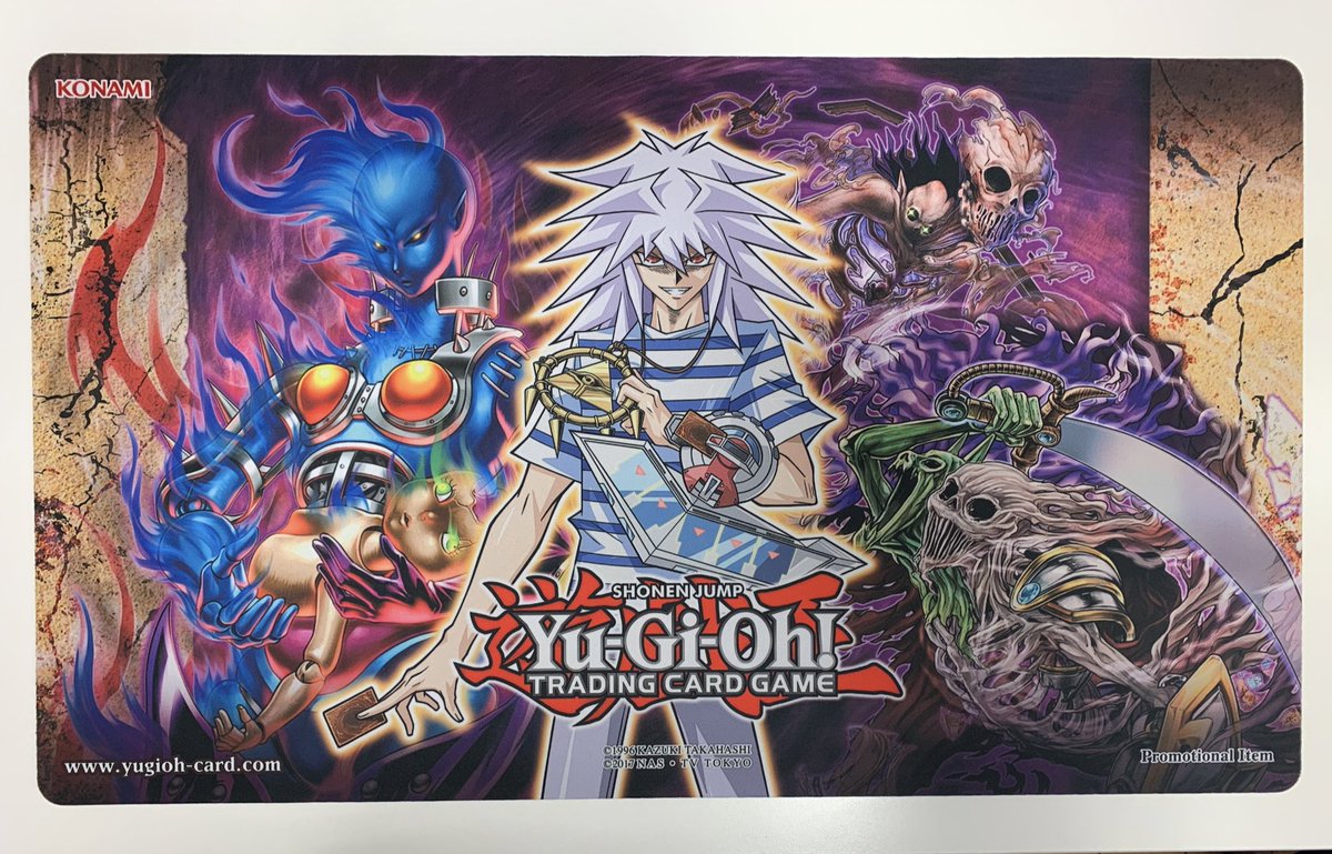 遊戯王 闇バクラ カースネクロフィア プレイマット 公式 海外 www