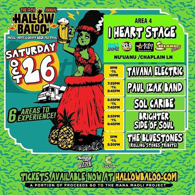 hallowbaloo's tweet photo. Here is the schedule for the @iheartradio stage feat @island985fm @939beat @star1019hawaii @jamzhawaii @romeovalentine @tavanaofficial @paulizakmusic @soncaribe1 and much more ! https://t.co/eBYYuydpvq