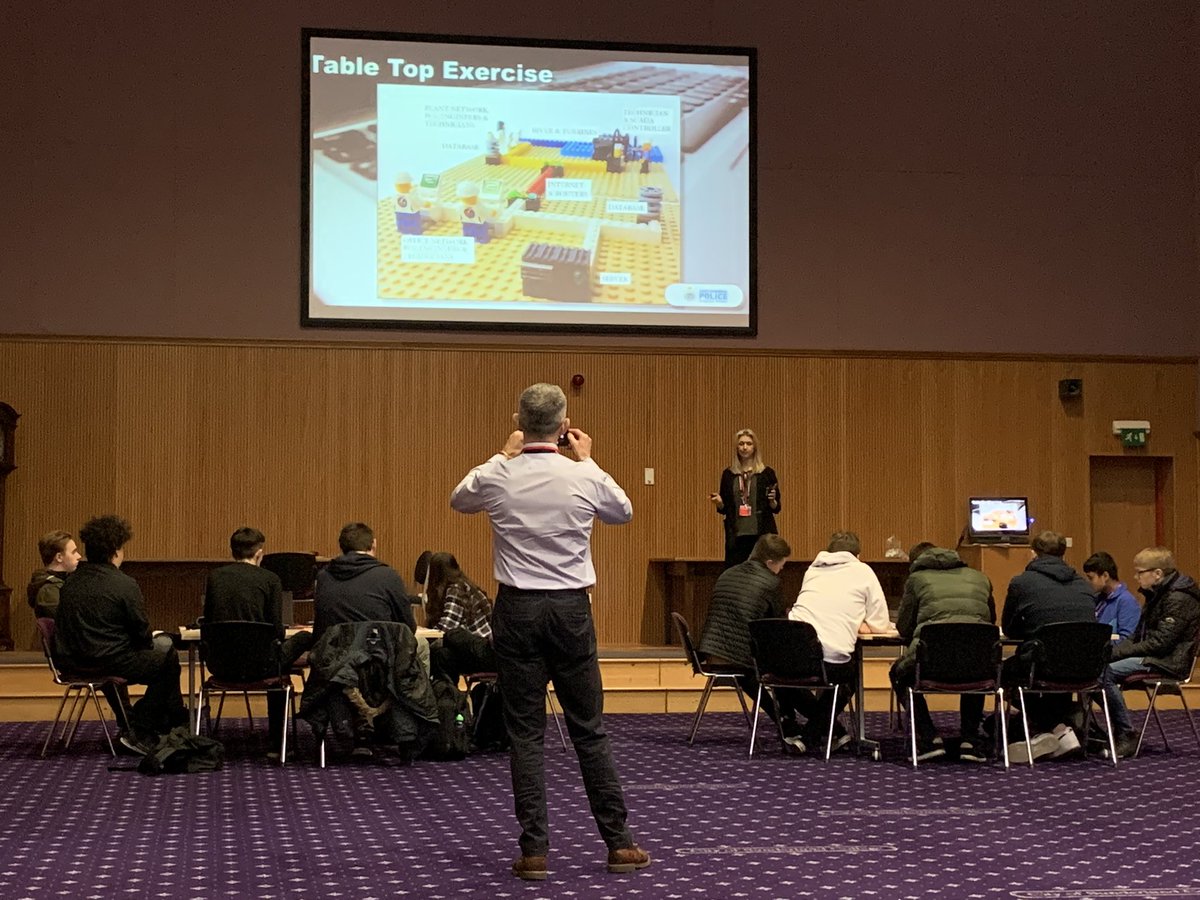 SC_Computing's tweet image. Level 3 Computing & Digital student taking part in full day Cyber Crime workshop with @northumbriapol Cyber Crime Team