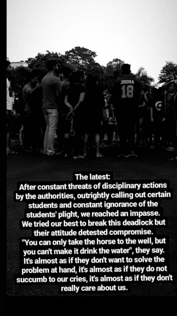 Protests at Army Institute of Law tweet media