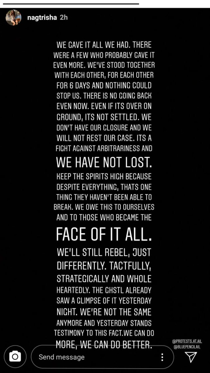 Protests at Army Institute of Law tweet media