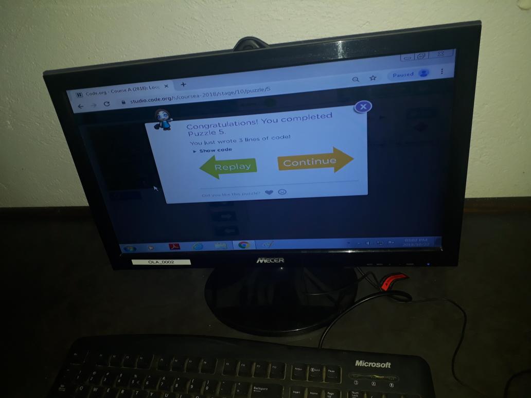 Pearly04281's tweet photo. #OpenLearningAcademy Coding time challenging their brains, Ifalethu and Siyamukela primary #ReimagineEducation @GwfOnline @HazyviewDLC https://t.co/05A2LPpmla