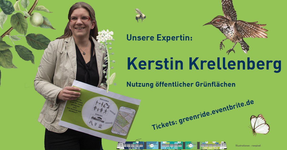 DRESDEN_concept's tweet photo. Auf dem schnellsten Weg zum #Supermarkt? Lieber doch auf dem grünsten und ruhigsten zu #Fuß! Helft mit bei #meinGrün am 04.11. in der #ScienceTram
Jetzt noch Plätze kostenfrei reservieren: https://t.co/50GP2JYiHe
@tudresden_de @Senckenberg
@DHMDresden
#ScienceUnlimited https://t.co/ajxXpYNOYH