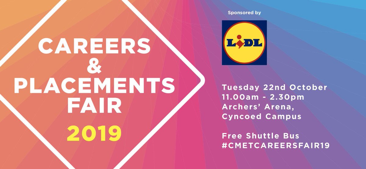 CardiffMetCSSHSCareers (@careerscsshs) on Twitter photo The <a href="/cardiffmet/">Cardiff Metropolitan University</a> Careers & Placements Fair is here today! If you're looking for some career inspiration or are searching for your placement for this academic year then don't miss out! Head to the Archers' Arena now! #cardiffmet The <a href="/cardiffmet/">Cardiff Metropolitan University</a> Careers & Placements Fair is here today! If you're looking for some career inspiration or are searching for your placement for this academic year then don't miss out! Head to the Archers' Arena now! #cardiffmet