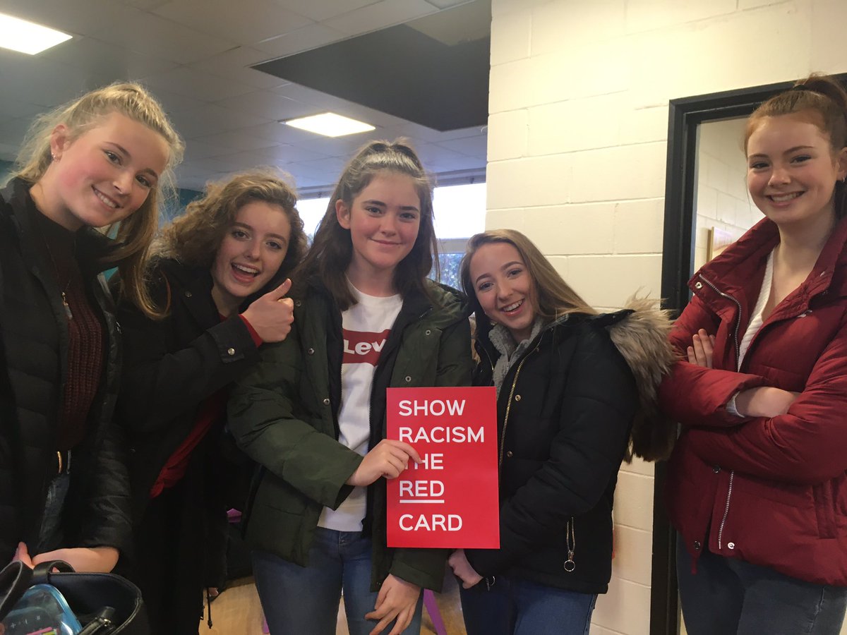 ccs_charity's tweet image. Year 12 wearing red for Show Racism the Red Card day on friday (18th October 2019)