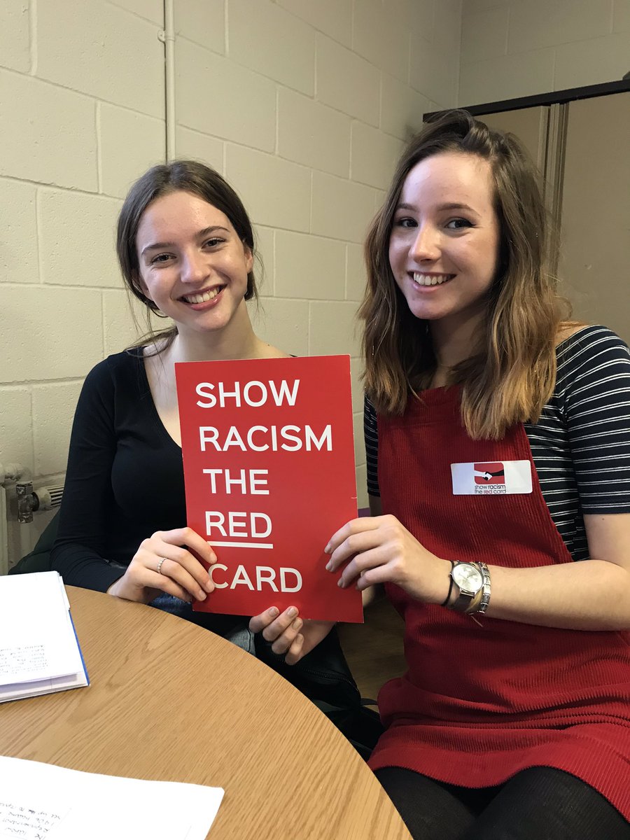 ccs_charity's tweet image. Year 12 wearing red for Show Racism the Red Card day on friday (18th October 2019)