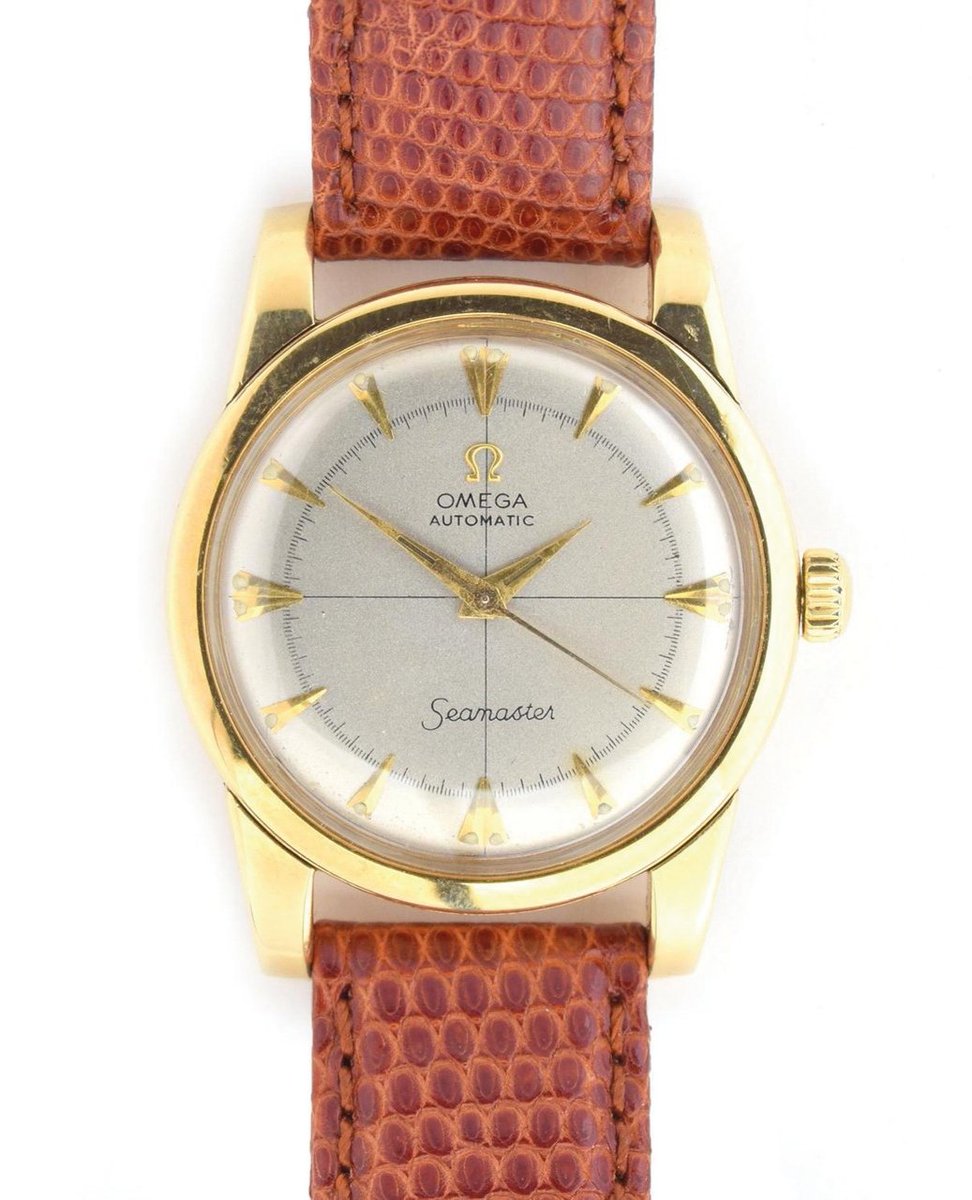 AN OMEGA SEAMASTER 18CT GOLD GENTLEMAN'S BUMPER AUTOMATIC WRIST WATCH

#busbyfinewatches #watchesunderthehammer #omegawatch #omegawatches #watchclub