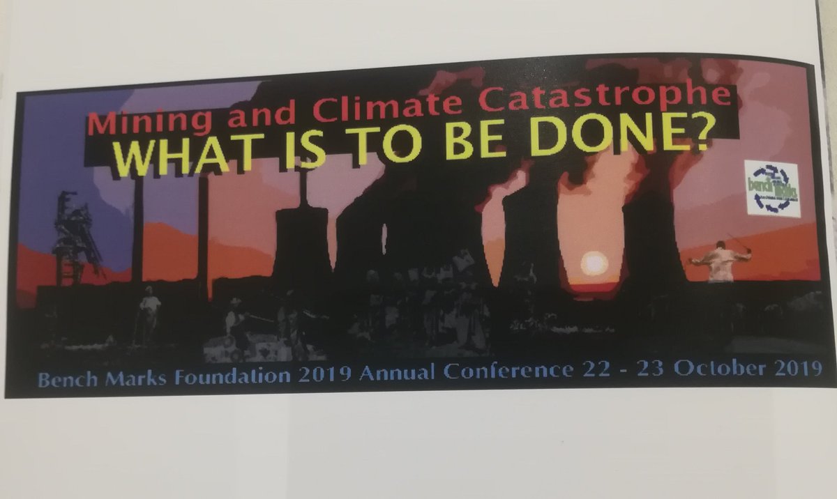 benchmarks16's tweet image. #MiningAndClimateCatastrophe

Benchmarks Foundation Annual conference 2019