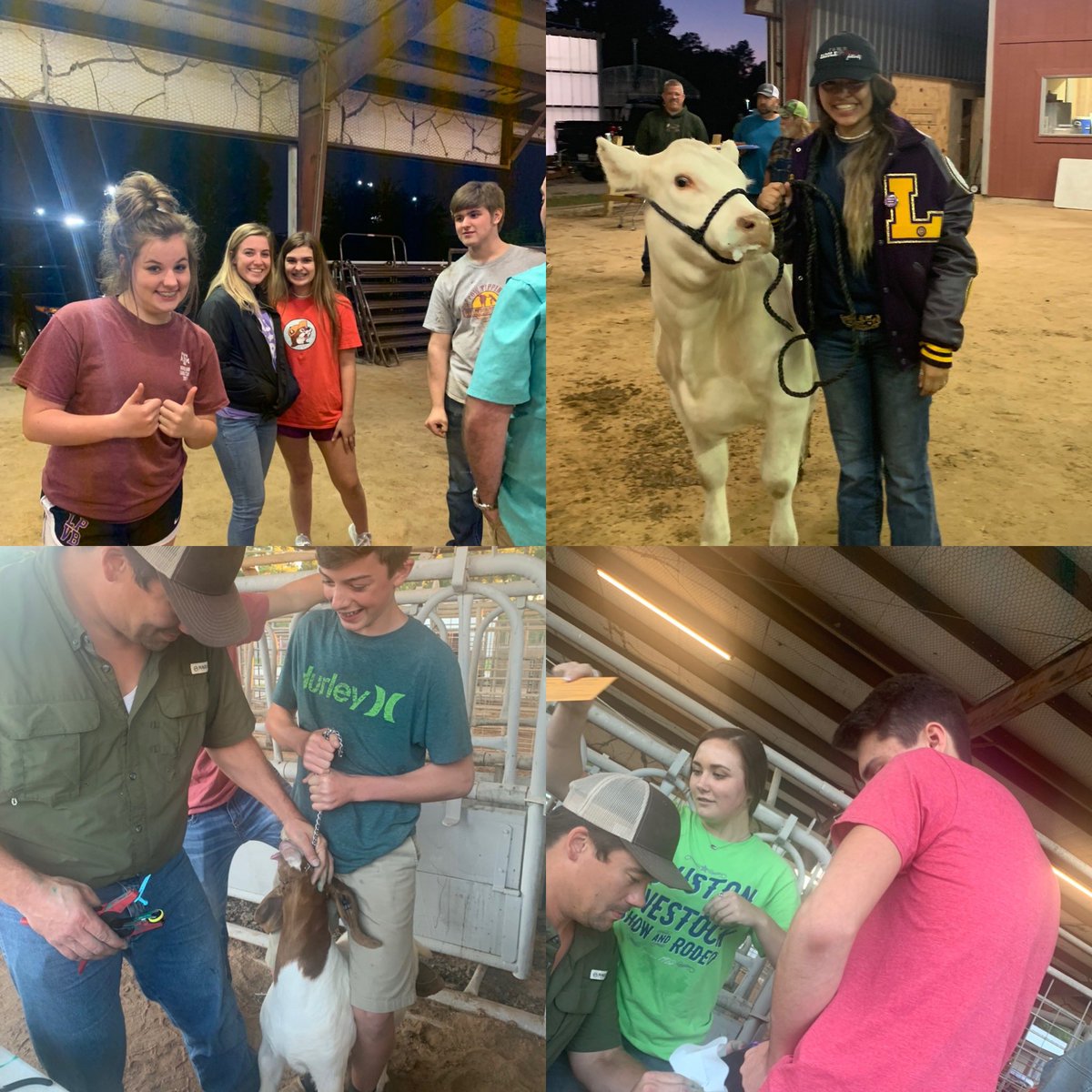 Major validation! Getting ready for stock show season! <a href="/jay_srhoades/">Jay Rhoades</a> @BrandonHBoyd <a href="/media_lhs/">LHS Media</a> <a href="/TeamLufkinISD/">Lufkin ISD</a>