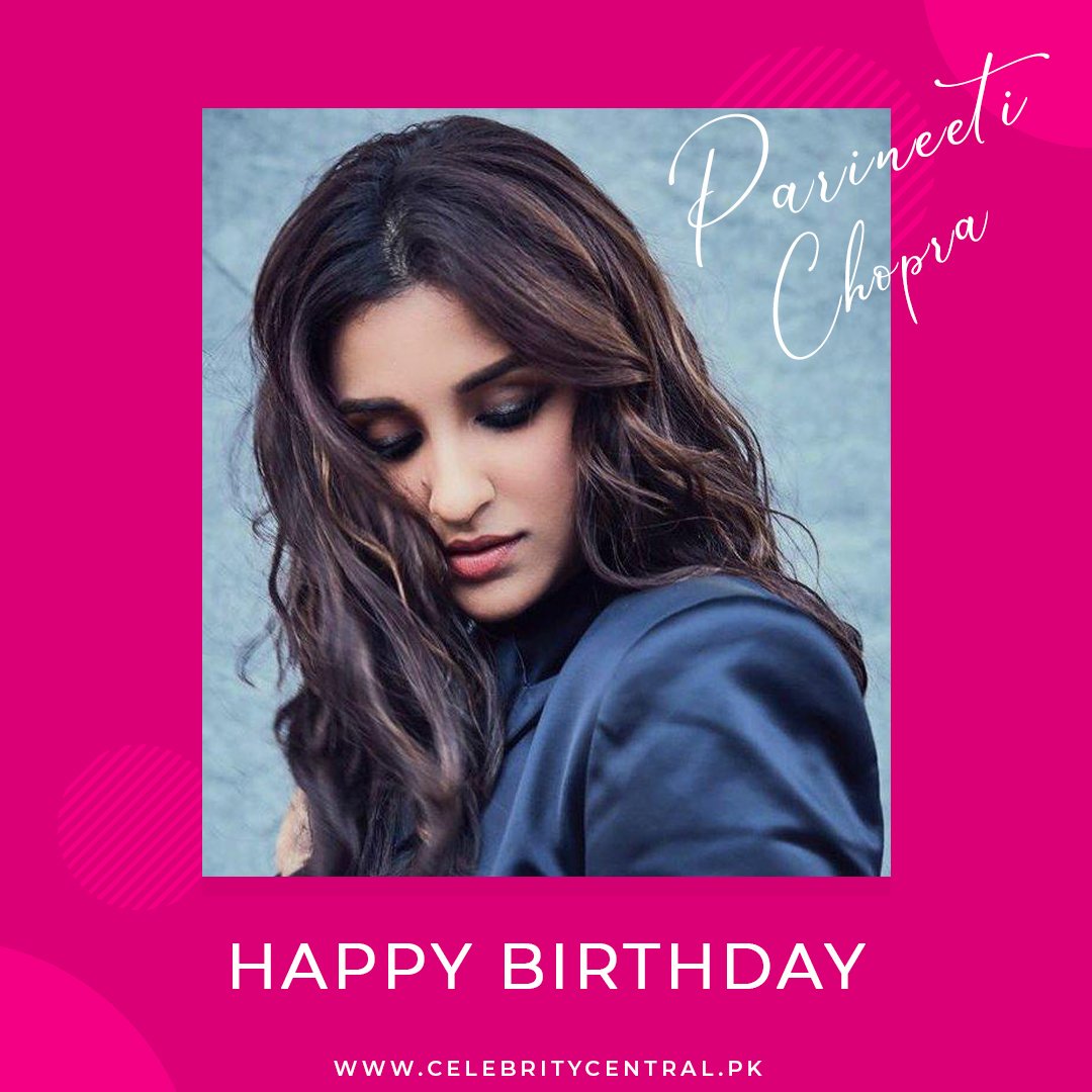 Celebcentralpk's tweet photo. Wishing the quirky and fiery actress @ParineetiChopra a very happy birthday! Hope you have a stunning year ahead!
#HappyBirthdayParineetiChopra #ParineetiChopra #Actor #Movies #Bollywood #CelebrityCentral https://t.co/9E4fGFzRlc