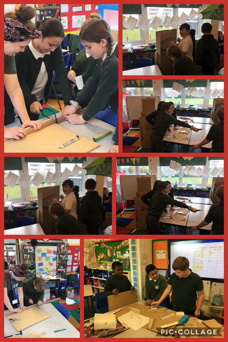 emmsmilloy's tweet photo. @ParklandPrimary #plps&amp;t #plpy6 Bringing the curriculum to life! Year six are loving making their marble runs, using lots of new equipment. https://t.co/95sGxII4qa