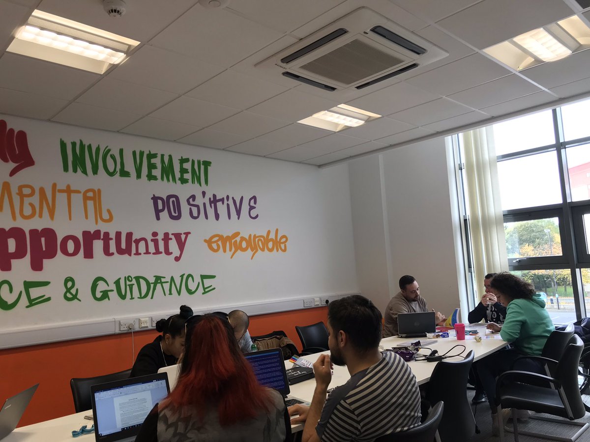 DebbietNya's tweet photo. World cafe assessments today! Exploring young people’s development through peer assessment. Students have developed a workbook to describe theories of development and young people’s behaviour. Great support in the room @nyaacademy @OnSideYZ https://t.co/c7MFjy24Xr