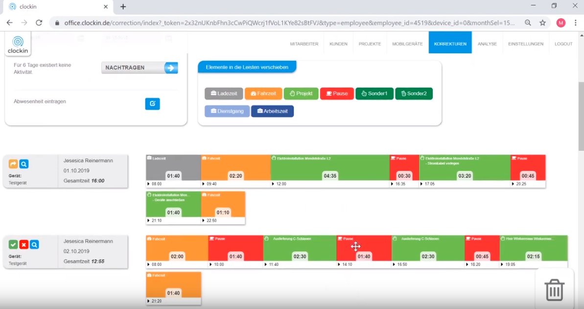 Nach unserem großen #Herbstupdate sind unsere neuen Tutorial-Videos nun online. Darin erklären wir unseren Nutzern kurz &amp; knackig die Nutzungsweise von clockin. 
Gerne mal reinschauen: clockin.de/tutorials/

#arbeitszeit #zeiterfassung #dokumentation