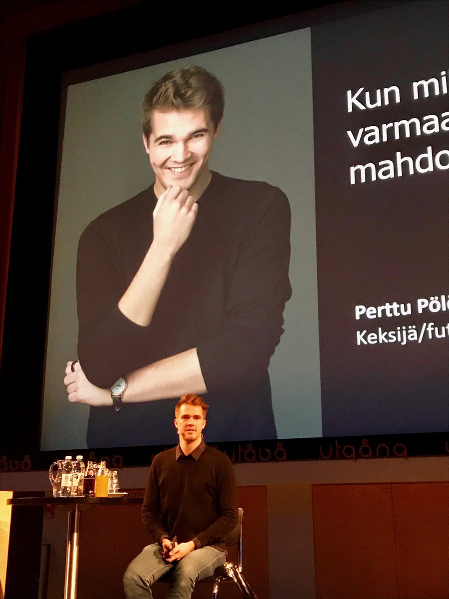 ⁦@GranoSuomi⁩ ⁦<a href="/amoskonst/">Amos Rex</a>⁩ Pitääkö ikäkriisiytyä 🤔: innovaatiot, jotka keksitään sen jälkeen, kun olet täyttänyt 35, ovat vastoin luonnonlakeja. #rohkeutta #muutos uhka vai mahdollisuus