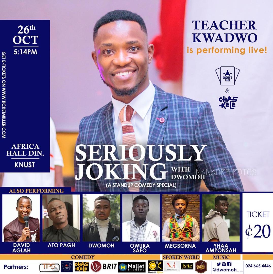 silentking00's tweet image. After #KNUSTDemoAt1 are #SeriouslyJoking with @Dwomoh__ @TeacherKwadwo @davidaglah @1atopagh