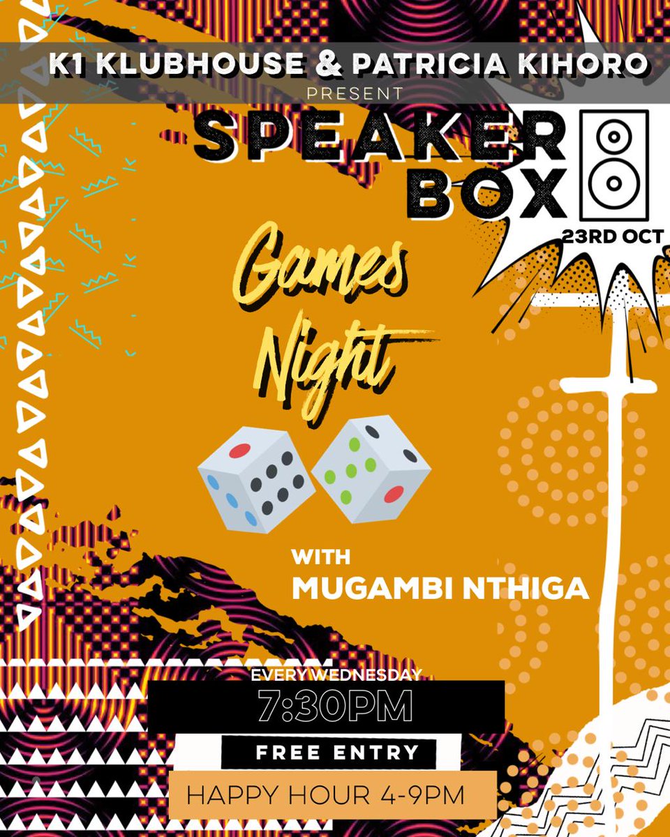 All fun and games with @ItsMugambi at #speakerboxk1 #k1klubhouse #funeveryday