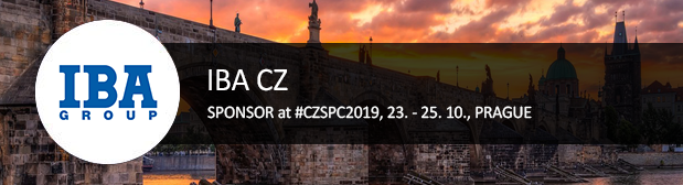 cz_spc's tweet photo. We would like to say "Thank you" to our Silver level sponsor @IBACZ! Thank you for supporting #CZSPC2019 https://t.co/U5dTnHCktq