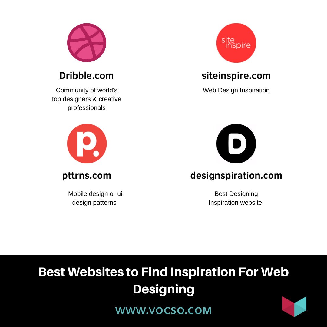 vocso's tweet photo. Best website to find inspiration for web design.
Dribble, Pttrns, SiteInspire, Designspiration

#vocso #webdesign #designing #design #designinspiration #pttrns #dribble #siteinspire #designspiration https://t.co/oCKmUzEieN