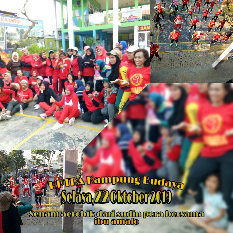 Kegiatan Senam Aerobik Dari sudin Pora Bersama Amalo di RPTRA Kampung Budaya. Selasa 22 Oktober 2019. <a href="/Ermasuryani63/">Erma Suryani</a> @sudinppappjp <a href="/dppappdki/">Dinas PPAPP Provinsi DKI Jakarta</a> <a href="/kusumawati_tuty/">Tuty Kusumawati</a> <a href="/tutykusumawati/">tutykusumawati</a> <a href="/aniesbaswedan/">Anies Rasyid Baswedan</a>
