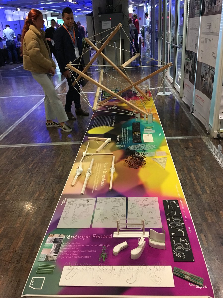 EmmanuelleTorck's tweet photo. @EcoleLISAA présente à la Biomim’expo #Ceebios aujourd’hui à la cité des sciences https://t.co/zdhUpv4PVo
