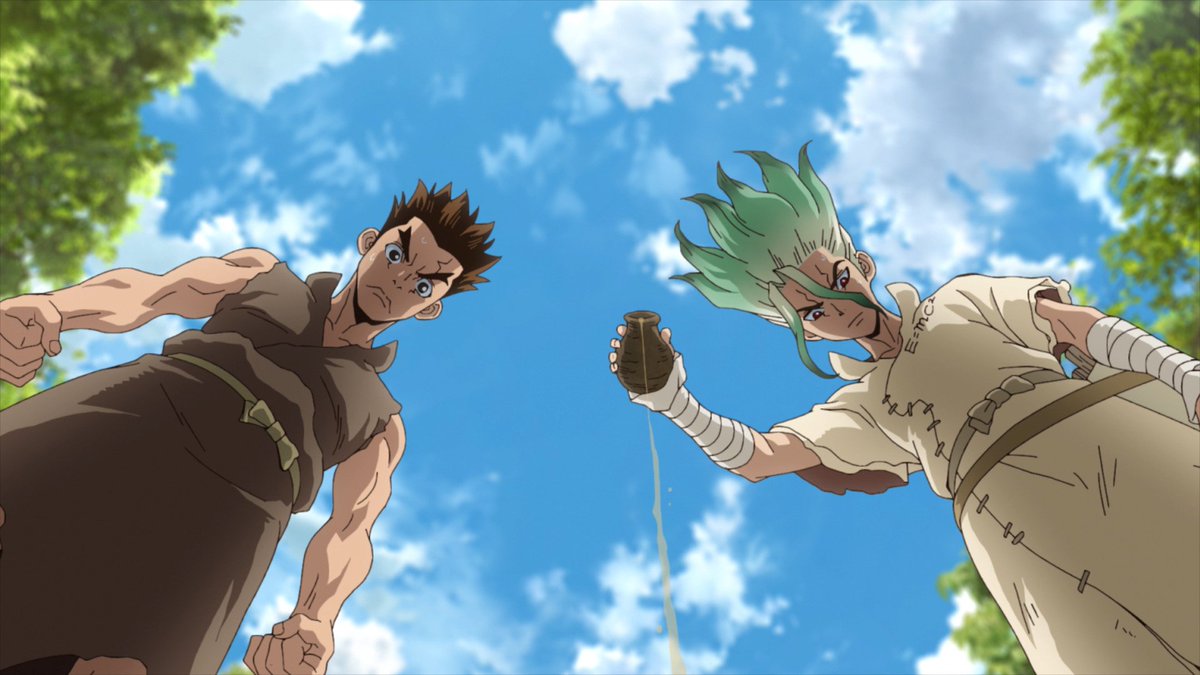 アニメ ｄｒ ｓｔｏｎｅ 公式 続編制作決定 ｄｒ ｓｔｏｎｅ のdアニメストア特集ページ 千空の研究室 では 1 12話のクラフトエピソードをピンポイントで繰り返し楽しめます 復活液 石鹸 製鉄 炎色反応 発電 金メッキ ガラス ガス